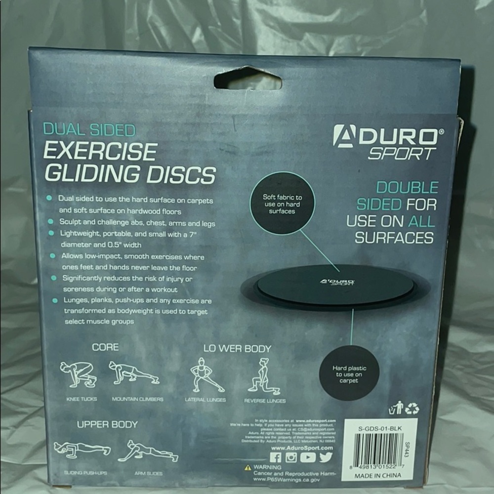 Exercise Sliding Discs - Picture 2 of 2